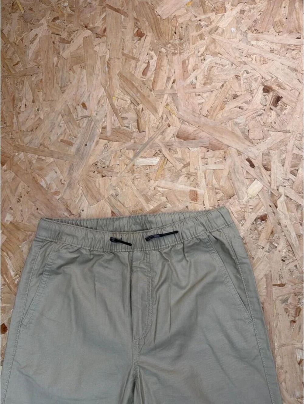 Gap Kids Boys Jogger Pants XXL Khaki Beige Elastic Waist Drawstring Chino